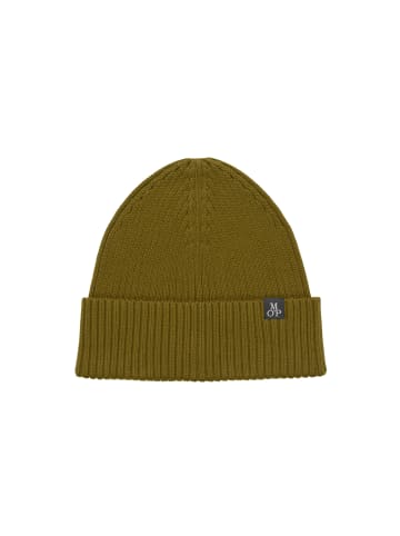 Marc O'Polo DfC Mütze in Green Mustard