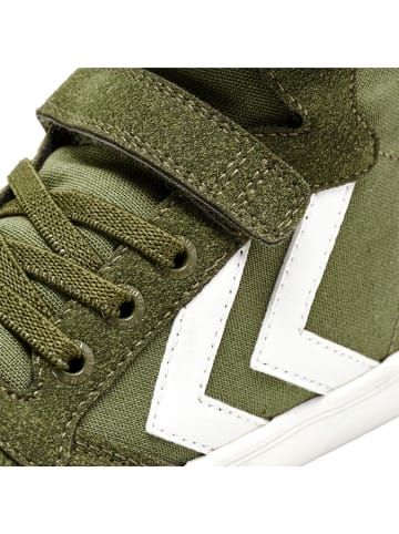 Hummel Hummel Sneaker Slimmer Stadil Unisex Kinder in CAPULET OLIVE