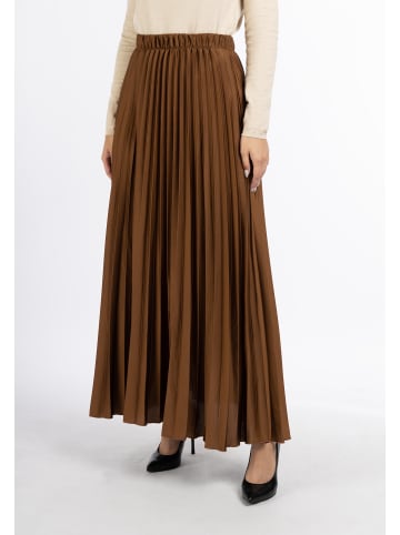 DreiMaster Damen Rock in Braun