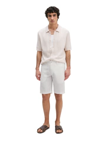 Marc O'Polo Polo-Strickjacke regular in White Cotton