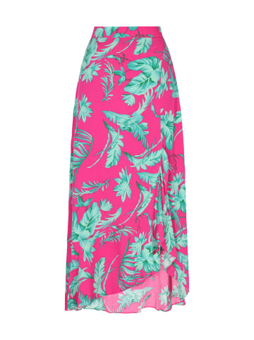IZIA Women Skirt in pink turquoise
