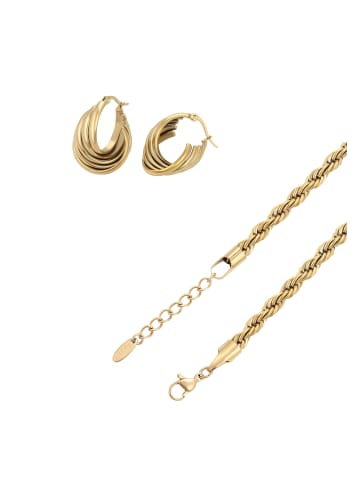 faina Women Jewelry Set in gold