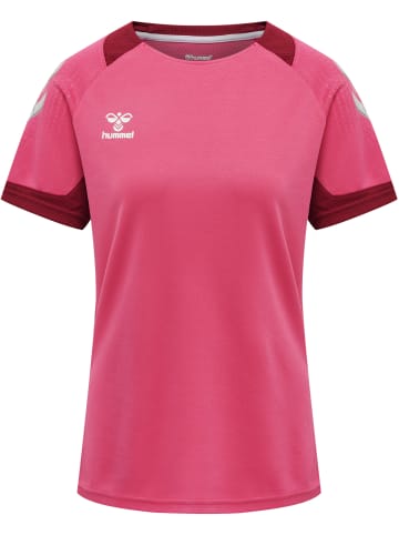 Hummel Hummel T-Shirt Hmllead Multisport Damen Leichte Design Feuchtigkeitsabsorbierenden in RASPBERRY SORBET