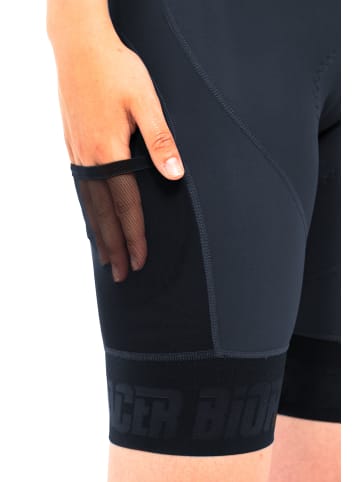 Bioracer Fahrradhose Damen 2025 Icon in Grau