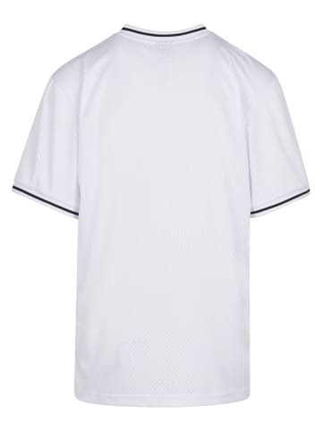 FUBU Mesh Tees in white