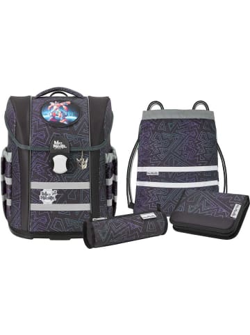 McNeill Schulranzen-Set mac2 5tlg. TRON in grau