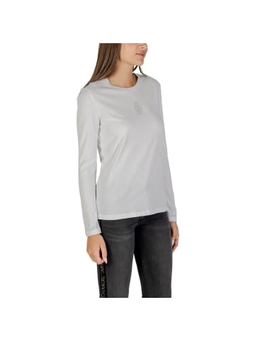 Armani Exchange Weiß Baumwolle Langarmshirt
