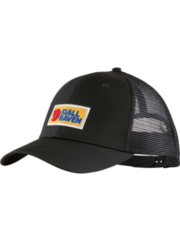 FJÄLLRÄVEN Schildmütze Vardag Langtradarkeps in Schwarz