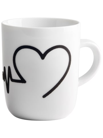 KAHLA Statement Mug "touch" schwarz "black Heart"