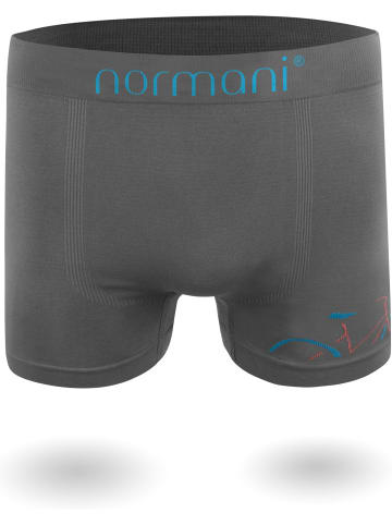 normani 12 Stück Mikrofaser-Boxershorts für Herren in Bicycle / Blau/Pink