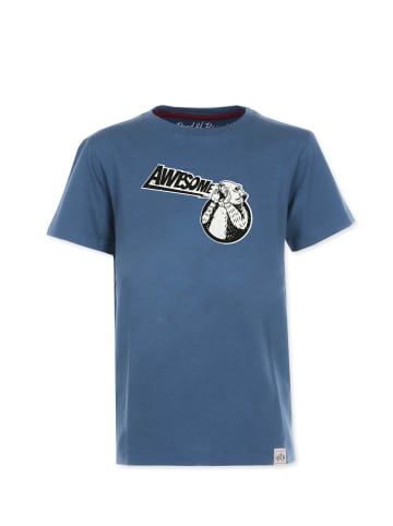Band of Rascals T-Shirt " Awesome " in blau
