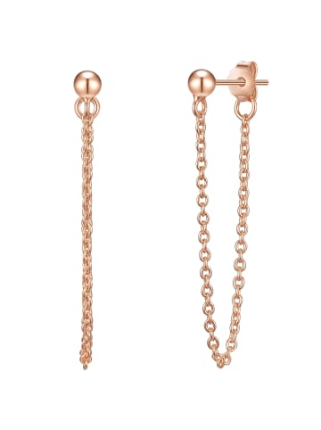 Glanzstücke München Ohrstecker Sterling Silber in roségold