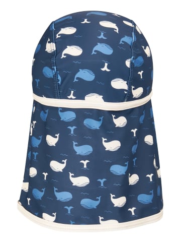 Playshoes UV-Schutz Mütze Wal in marine