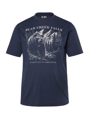 JP1880 Kurzarm T-Shirt in navy blau