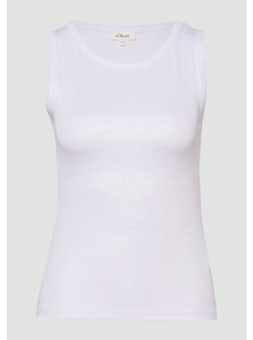 s.Oliver T-Shirt in 0100_weiß