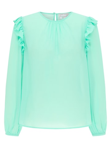 Usha Bluse in Aqua