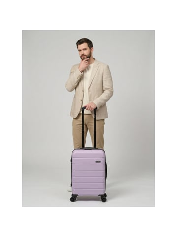 Saxoline Miami 4 Rollen Kabinentrolley S 53 cm lilac