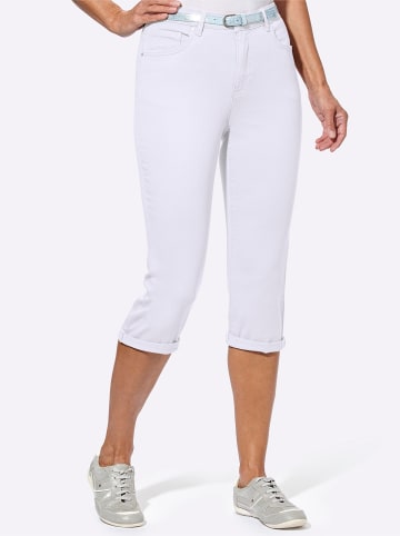 WITT WEIDEN Caprijeans in weiß