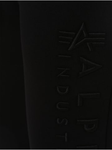Alpha Industries Sweathose in schwarz