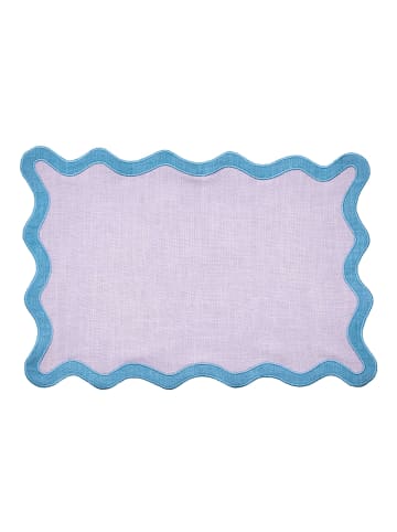 Butlers Platzset L 47 x B 33cm CHICHI in Pastelllila-Blau