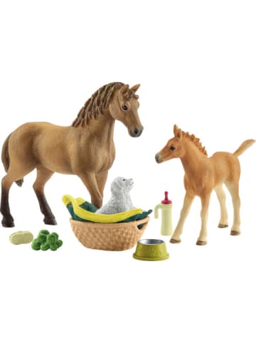 Schleich Spielfigur Horse Club Sarahs Tierbaby-Pflege, 5-12 Jahre