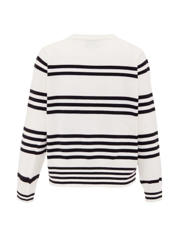 Usha Women Cardigan in Weiss Schwarz
