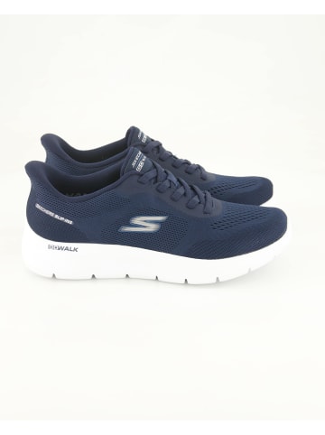 Skechers Slip On Sneaker in Blau
