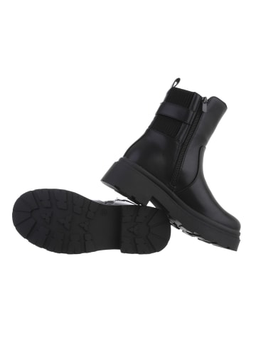 Ital-Design Stiefelette in Schwarz