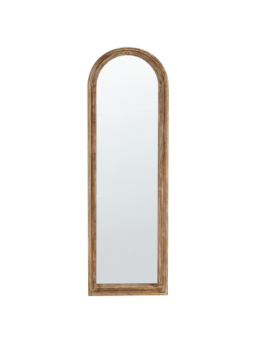 Beliani Wandspiegel COIGNY in Braun - (W) 55 x (H) 170 x (L) 4 cm