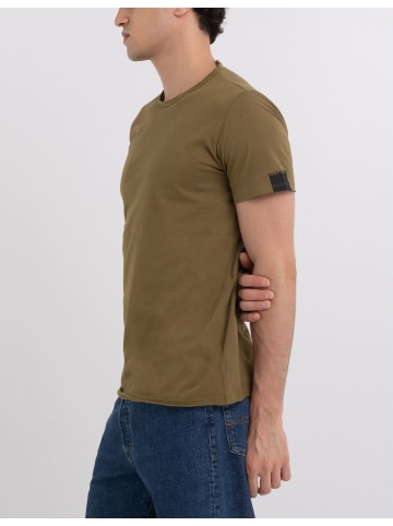 Replay T-shirt Basic Jersey 30/1 in grün