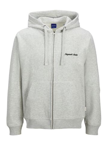 Jack & Jones Sweatjacke / Hoodie Norrebro in Hellgrau