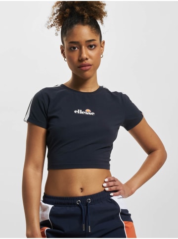 ellesse Cropped T-Shirts in navy