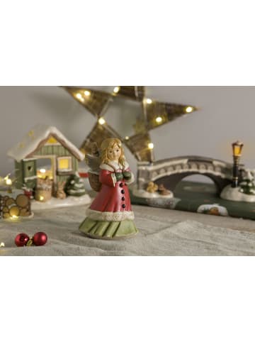 Goebel Figur " Verschneite Gartenhütte " in Bunt