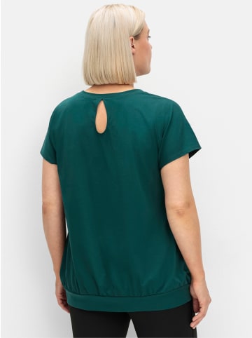 sheego Funktionsshirt in petrol