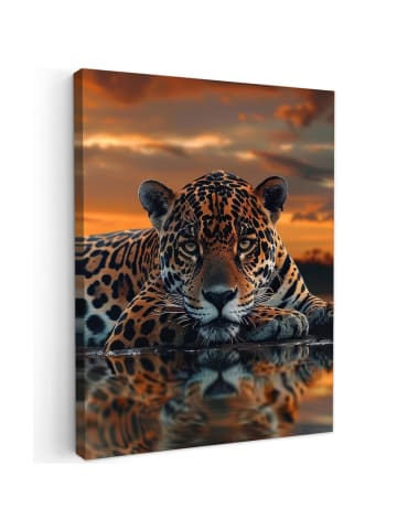 MuchoWow Leinwand bilder Jaguar (BxH)