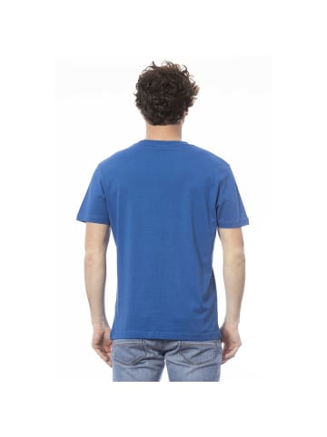Invicta Blau Baumwolle Herren T-Shirt