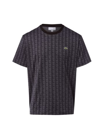 Lacoste T-Shirt in anthrazit schwarz