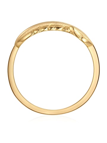 Rafaela Donata Ring Feder aus Sterling Silber in gelbgold