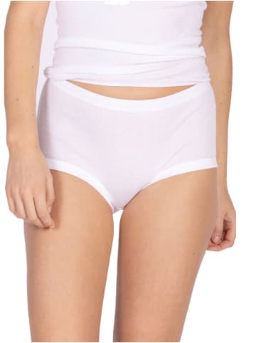 Nina von C. 8er Pack Taillenslip in weiss