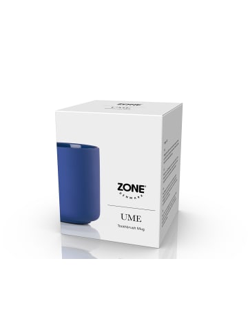 Zone Denmark Zahnbürstenbecher Ume in Indigo Blue