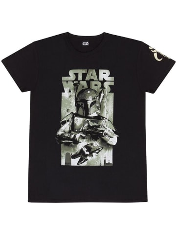 Star Wars T-Shirt "Boba Fett Stylized Poster T-Shirt" in Schwarz