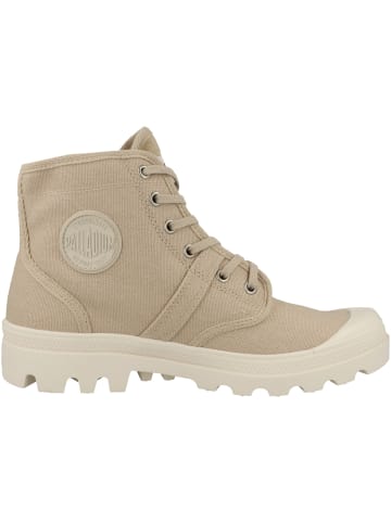 Palladium Schnürboots Pallabrousse in beige