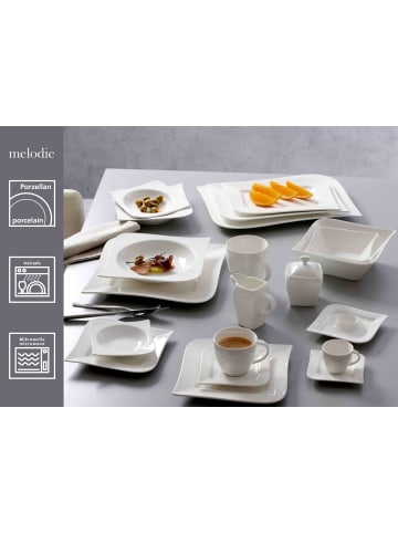 Ritzenhoff & Breker 2er Set ZUckerdosen Melodie ø 8,5 cm in weiß