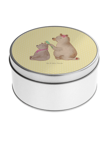 Mr. & Mrs. Panda gebäckdose Bär Kind ohne Spruch in Gelb Pastell