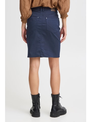 PULZ Jeans PZROSITA HW Skirt slim fit in Dark Sapphire