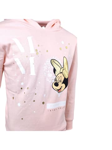 Disney Minnie Mouse Hoodie Disney Minnie Mouse mit Glitzer in Rosa
