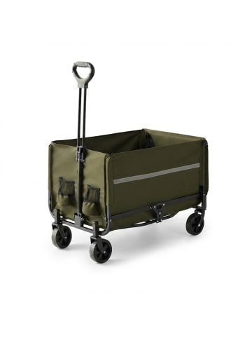 relaxdays Bollerwagen in Grün - (B)50 x (H)97 x (T)76 cm