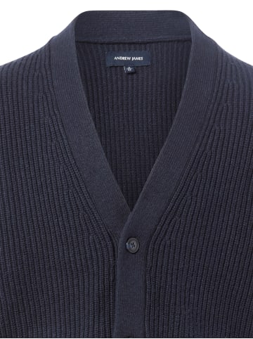 Andrew James Strickjacke in marine - 0001