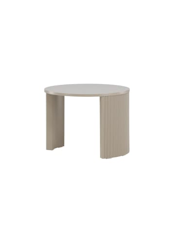 ebuy24 Couchtisch Bristol Beige 60 x 60 cm