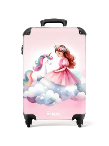 NoBoringSuitCases Suitcase, Handgepäck, Koffer, Reisekoffer Einhorn Prinzessin
